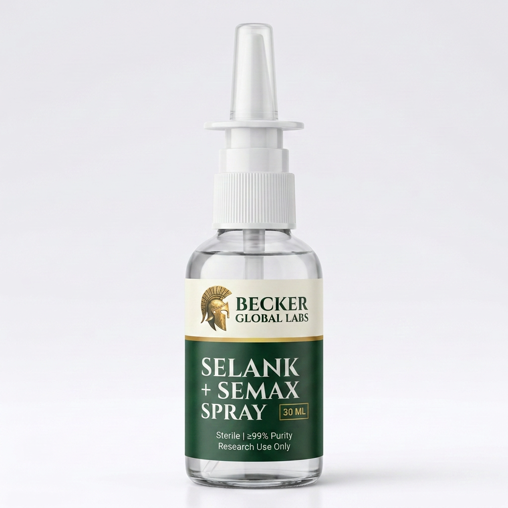 Selank + Semax Nasal Spray — research use only